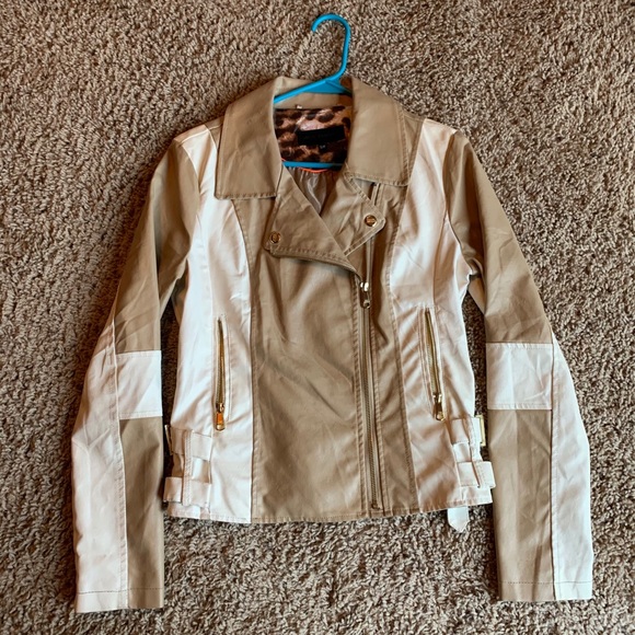 Steve Madden S Pleather Jacket - Picture 1 of 4